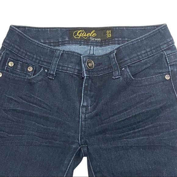 Sirens High-Rise Denim Jeans Size 01 Dark Wash - Picture 2 of 7